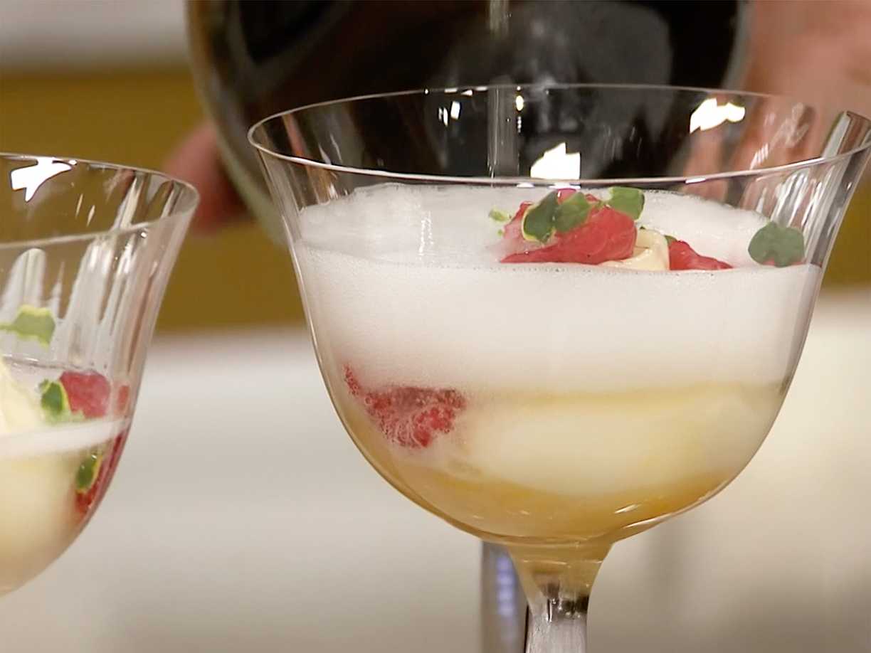 Sgroppino med lemoncurd