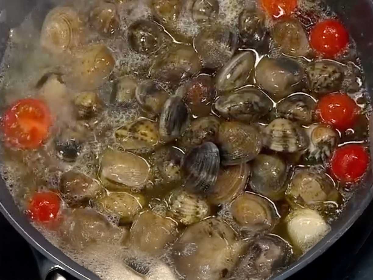 Spaghetti alle Vongole från Rom