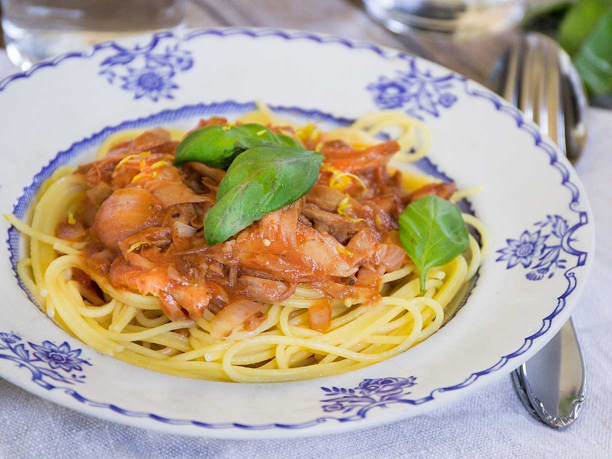 Spaghetti med tonfisksås | Kö