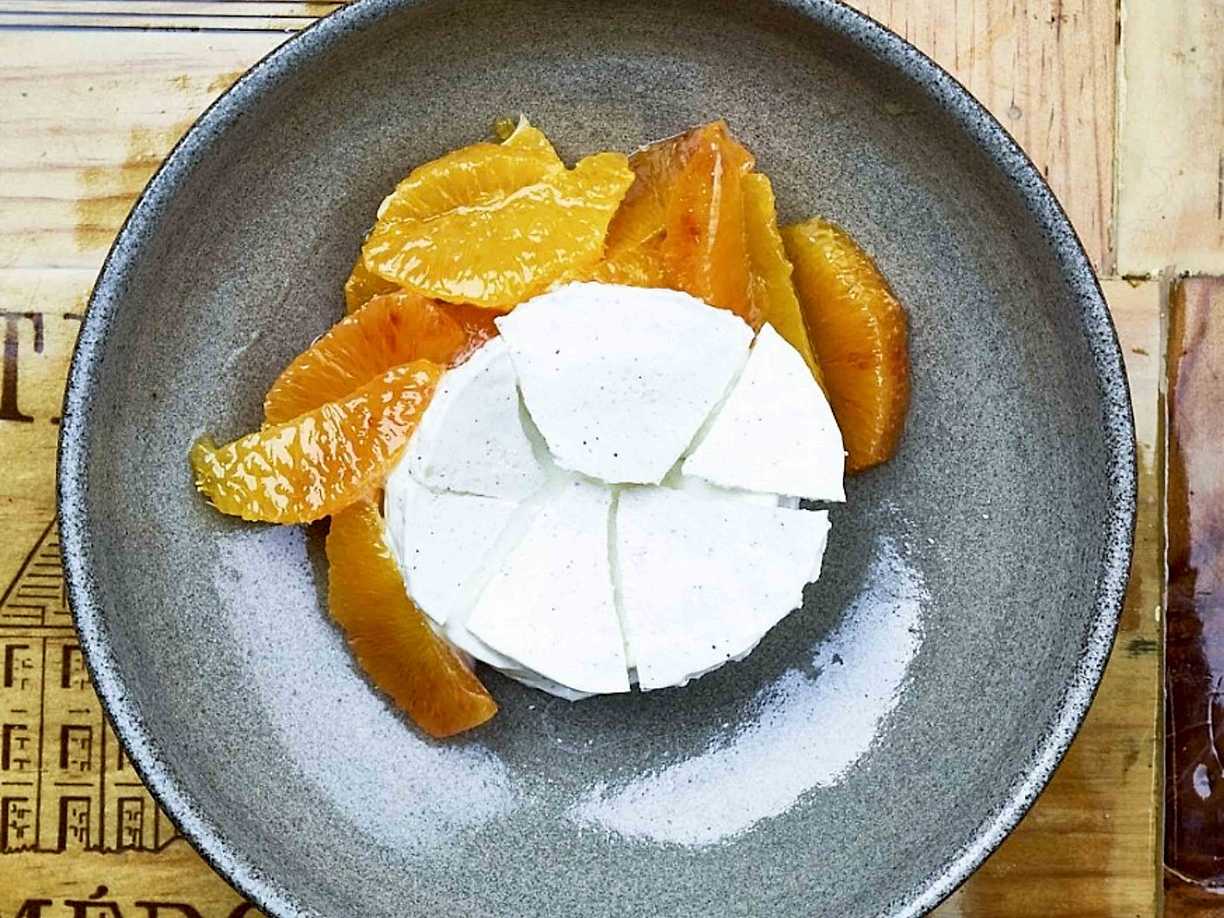 Teas citrusdessert
