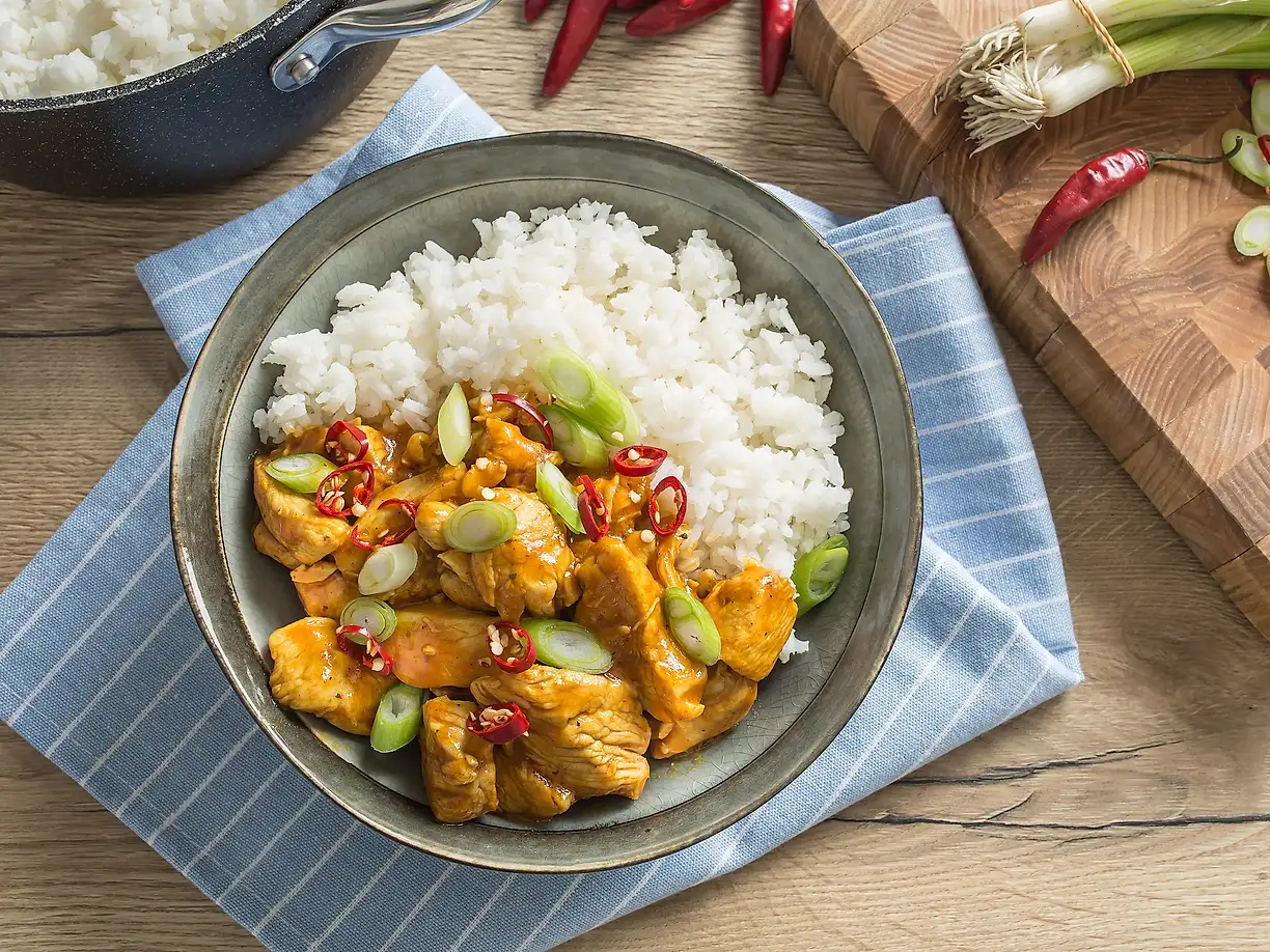 Thaicurry med kyckling