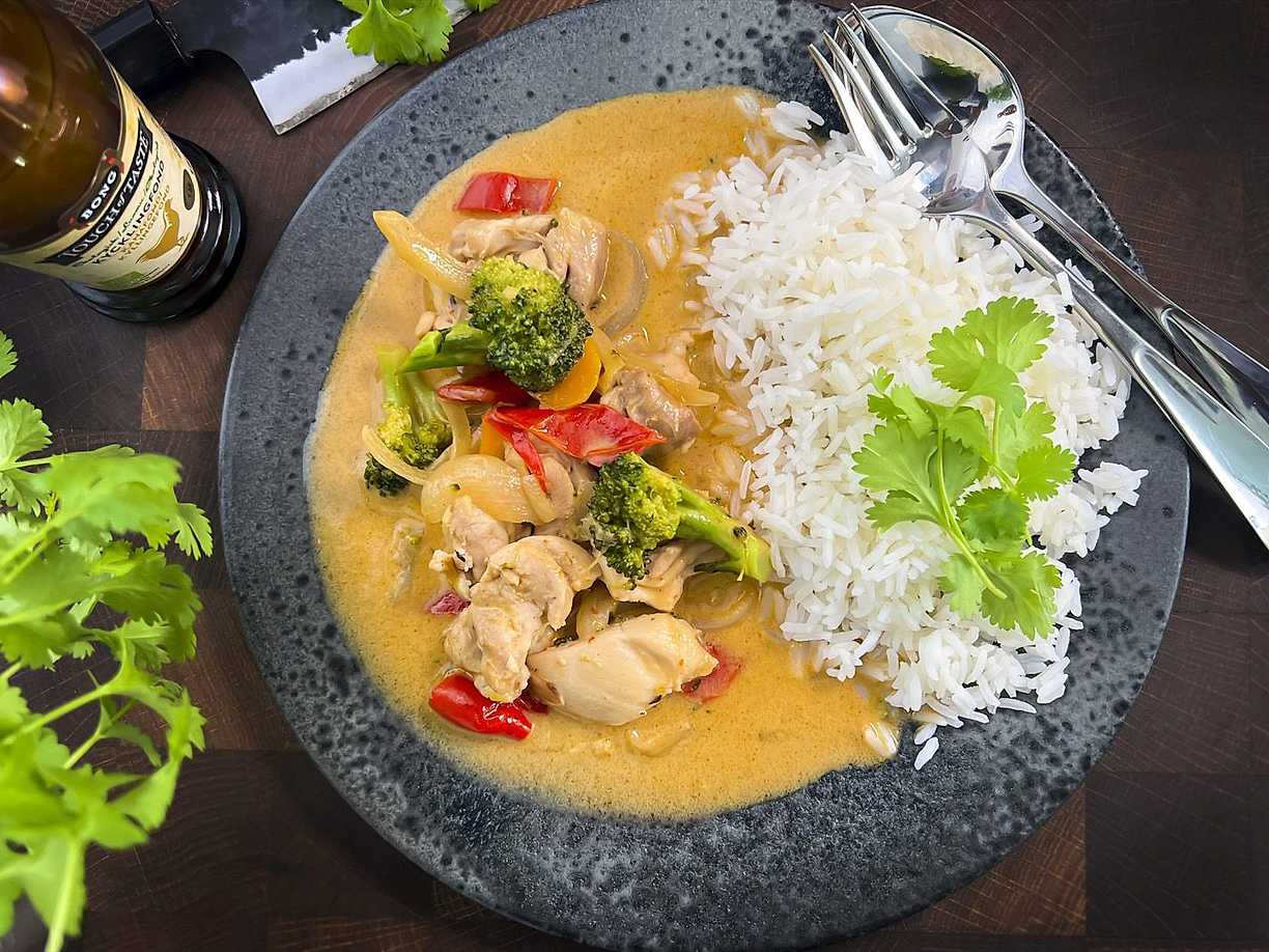 Thailändsk kycklingcurry