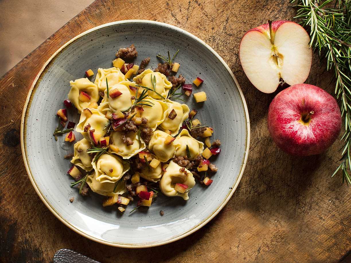 Tortellini Med Ricotta Och Spenat
