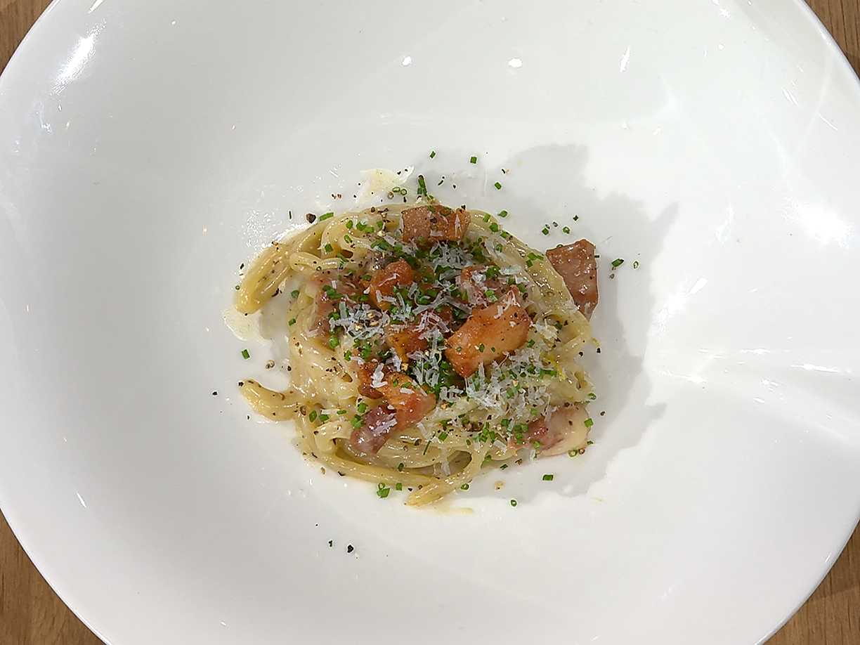 Tryffelcarbonara med pici