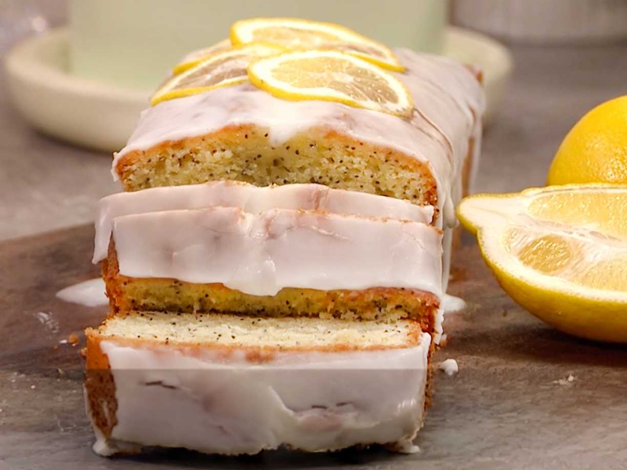 Vallmokaka med citron