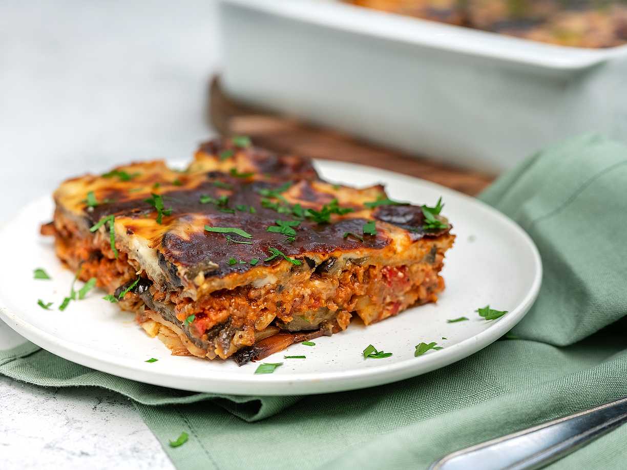 Vegetarisk moussaka