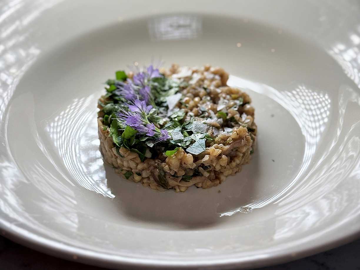 Videgårds bovetegröt med svamp och miso