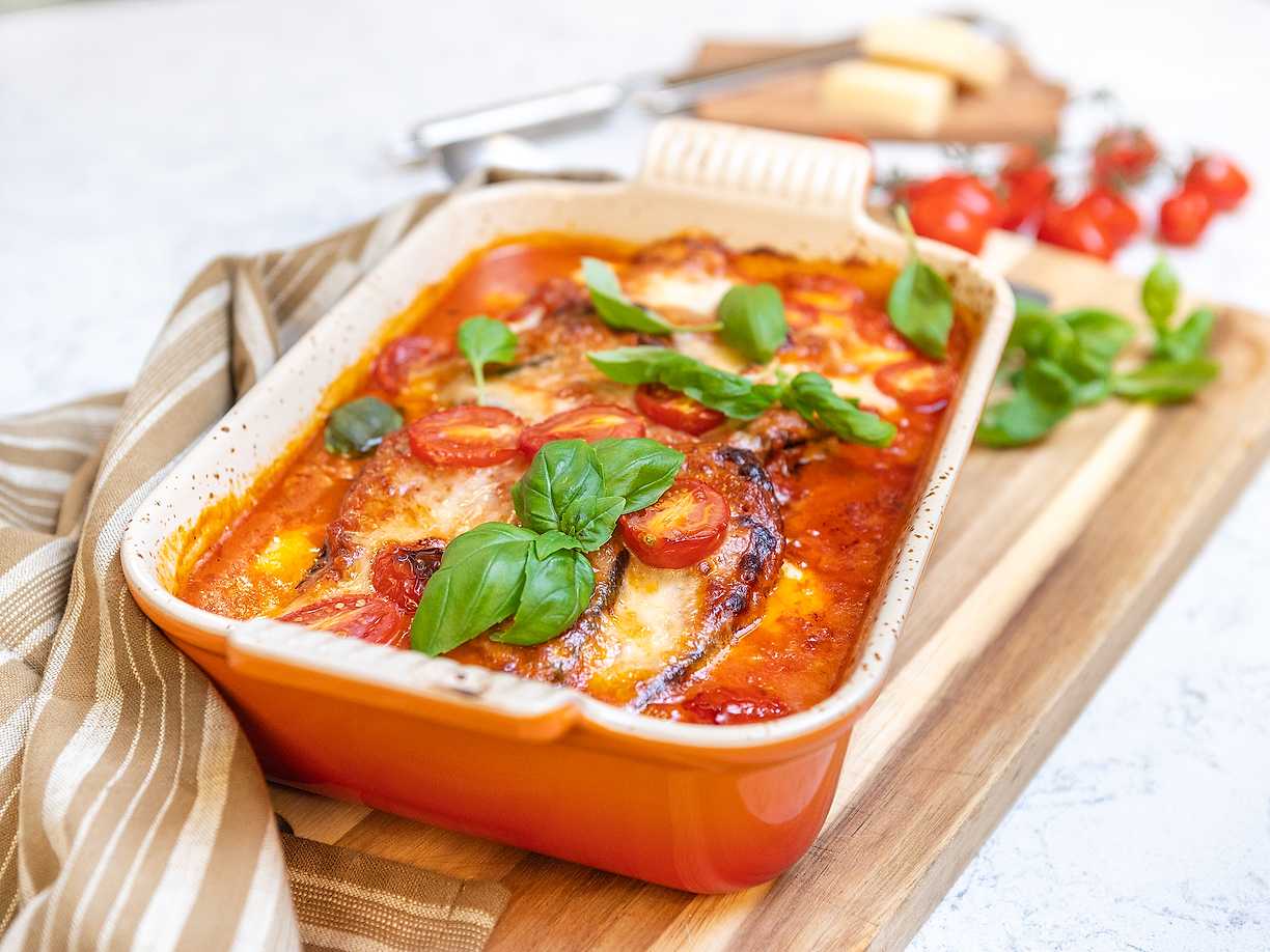Zeinas melanzane alla parmigiana