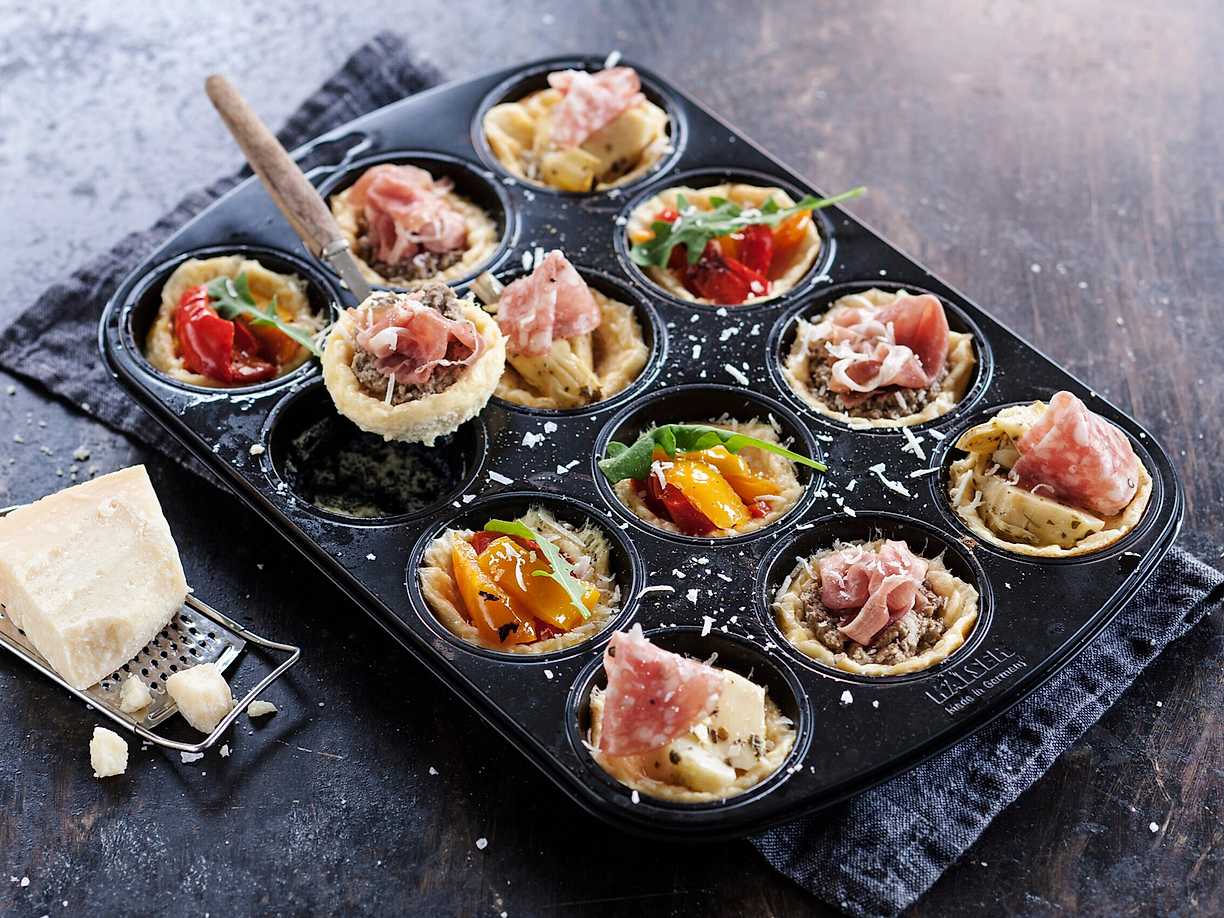 Minifrittata med lyxiga toppings