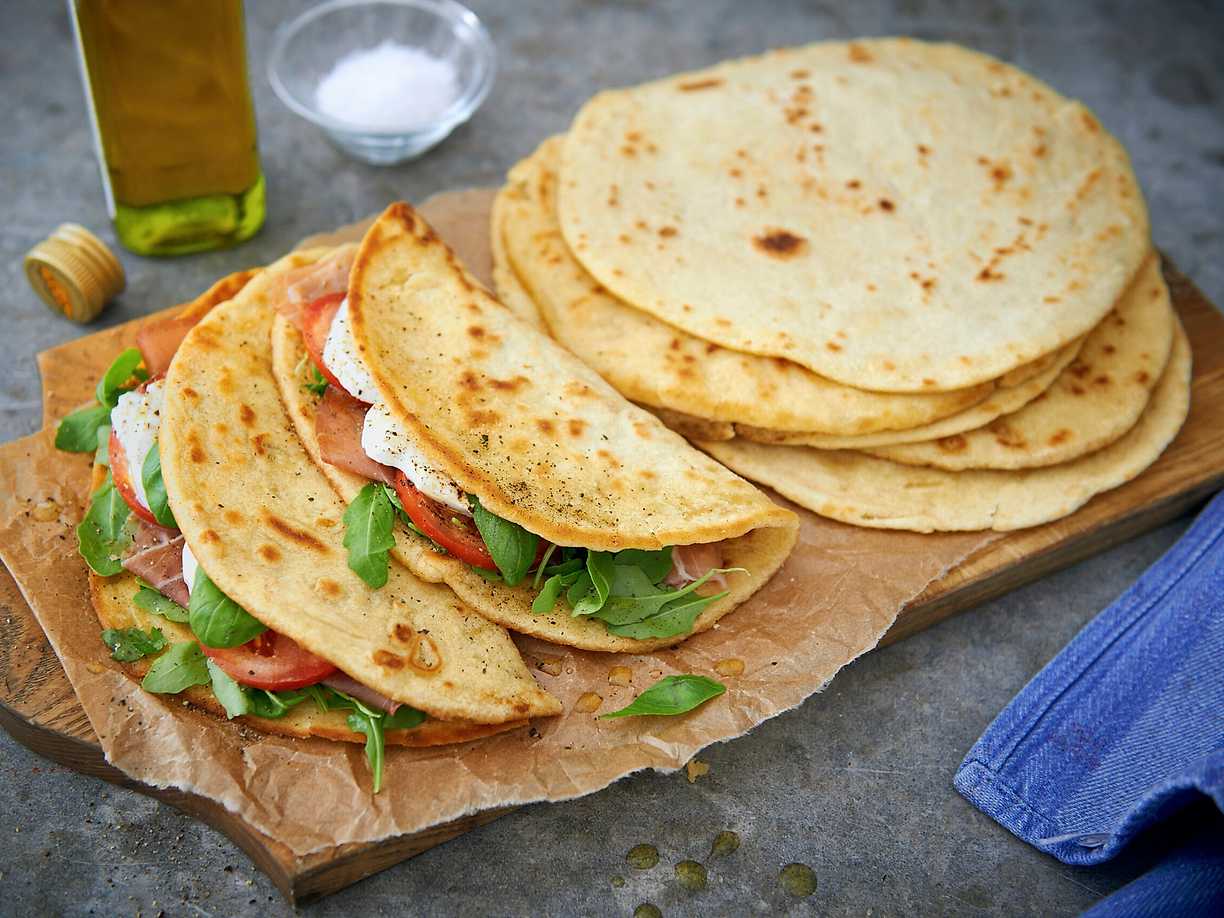 Piadina – italienska tunnbröd