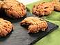 Amerikanska cookies med tranbär och nötter