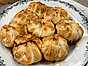 Ångade bullar med kryddig fyllning ny