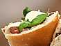 Baguette med lammkorv