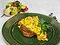 Bakad potatis med kycklingcurryröra