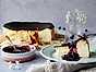 Baskisk cheesecake med blåbärskompott Dansukker