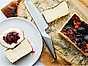 Baskisk cheesecake med inkokta körsbär