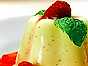 Bavaroise med vanilj och jordgubbar