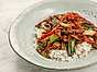 Biff sichuan med snabbwokade grönsaker