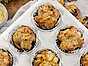 Blåbärsmuffins med toscatäcke