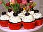 Black forest cupcakes