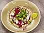 Böntacos med äppelsalsa och rödkål