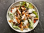 Caesarsallad med friterad kapris och citronmarinerad silverlök
