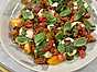 Caprese med semitorkade tomater