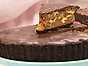 Caramel and chocolate tart
