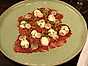 Carpaccio med wasabikräm