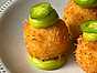 Cheddarkroketter med grön jalapeñomajo