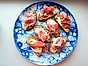 Chèvresnitt med prosciutto