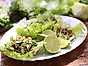 Chicken larb salad