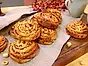 Choklad- och hasselnötsbullar