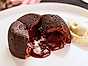 chokladfondant med vaniljgrädde