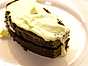Chokladlasagne med jordgubbssylt