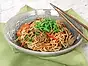 chow mein med lövbiff