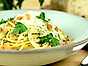 Citronpasta med sardeller och fänkål