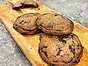 Cookie med banankola och mjölkchoklad