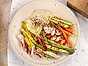 Cruditéer med tahini och dukkah