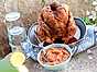 Dancing chicken med kryddrub