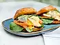 Eggs Royale med brynt smörhollandaise