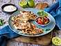 Enkla quesadillas med ost och grillad kyckling Polarbröd
