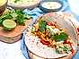 Fajitas med rostad blomkål och guacamole