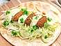 Falafel med äppel- och fänkålssallad