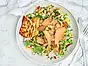Fattoush med pärlcouscous och stekost