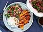 Fisk katsu med krämig kålsallad