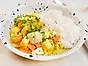 Fiskgryta med grönsaker och curry