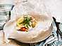 Fiskpaket med krämig dill- och citronsås ny