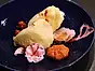 Flädersorbet med kanderade rosor