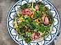 Flankstek med nudelsallad